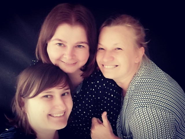 Ewelina, Justyna i Gabrysia