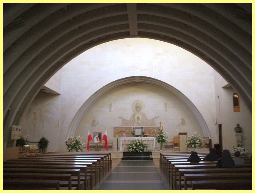 Wnętrze kościoła. Fot.Marek Krauss