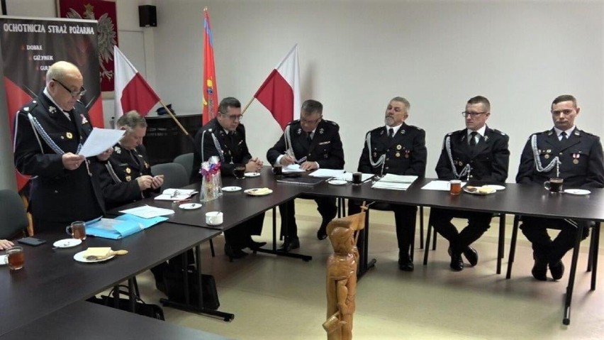 Nowe władze Zarządu Gminnego OSP w Brzuzem koło Rypina. Zobacz zdjęcia
