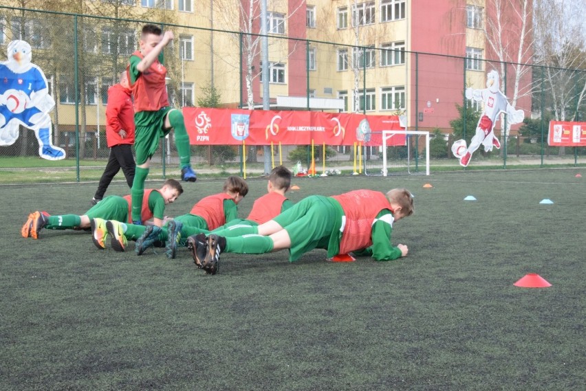 Trening Orlików, do których należy Patryk