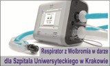Dar Wolbromia, czyli respirator dla Szpitala Uniwersyteckiego w Krakowie