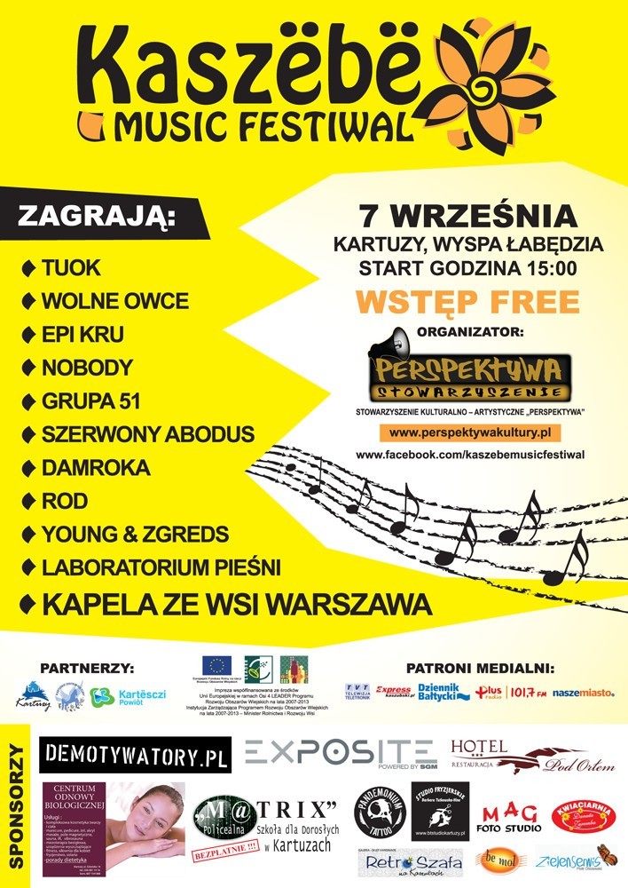 Kaszebe Music Festiwal- w Kartuzach zagra Kapela ze Wsi Warszawa