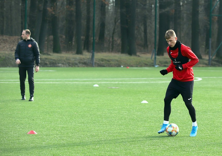 Widzew już trenuje na boisku