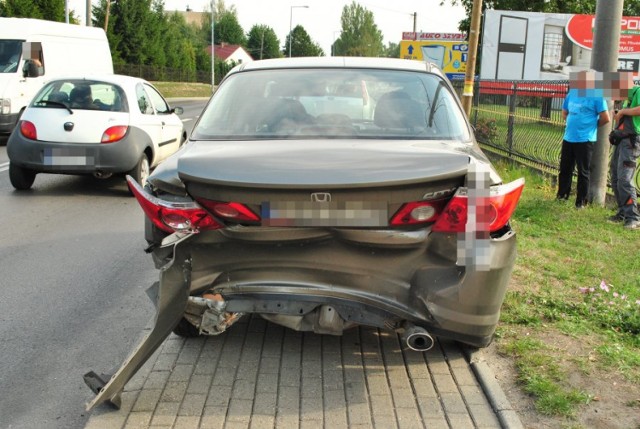 Wypadek w Jastrzębiu: zderzyły się trzy samochody