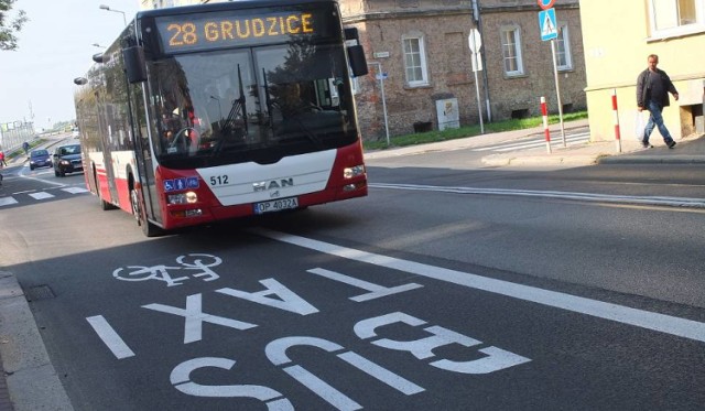 Buspas na ulicy Spychalskiego w Opolu został zlikwidowany we wrześniu.