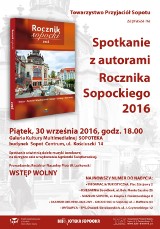 Rocznik Sopocki 2016 po czterech dekadach. Spotkanie z autorami w Sopotece