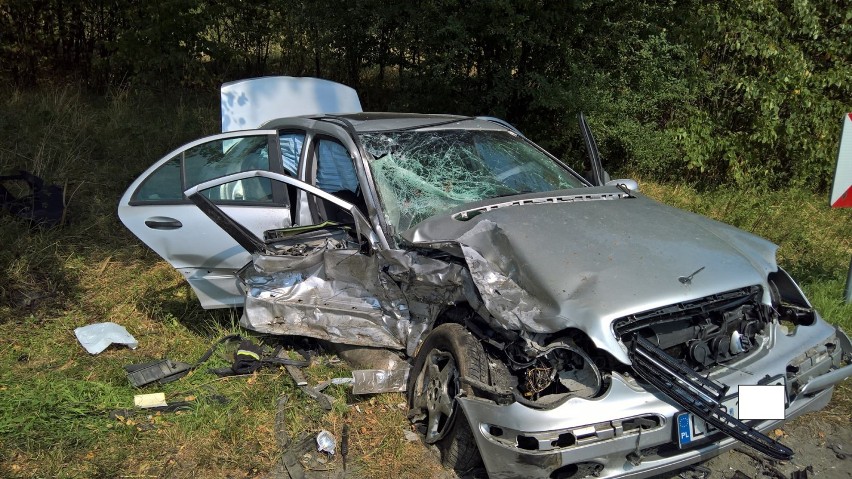 Do groźnie wyglądającego wypadku doszło w Kozłówce