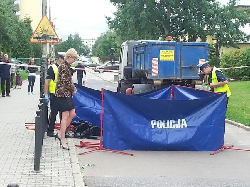 Dziecko zginęło w wypadku na Armii Krajowej w Łodzi