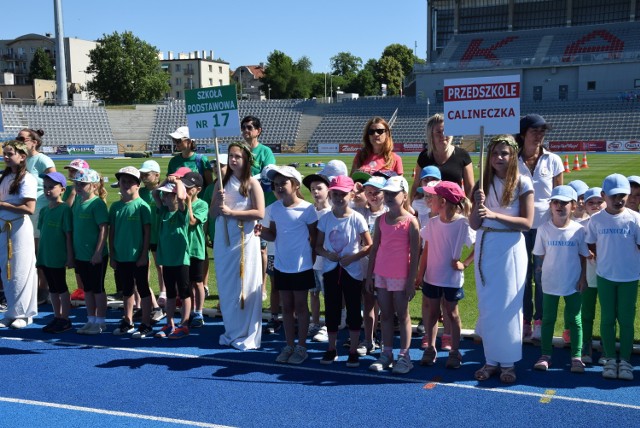 III Olimpiada Przedszkolaków "Mały Kaliszanin" odbyła się na Stadionie Miejskim w Kaliszu