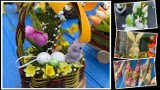 Wielkanocne hity na bazarach w Kielcach. Są koszyczki, palmy, pisanki, zajączki FOTO