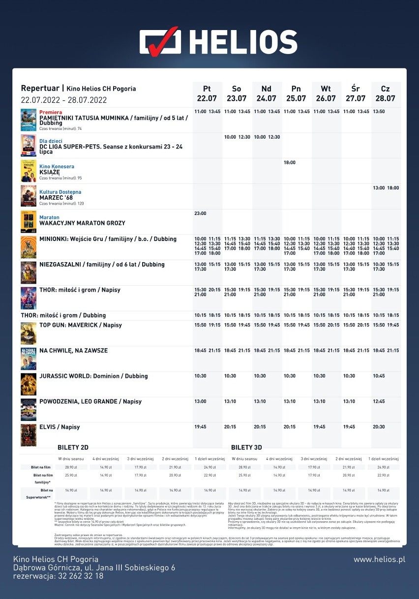 Letni repertuar kin Helios pełen atrakcji! Filmowa machina z nowościami nie zatrzymuje się nawet na chwilę