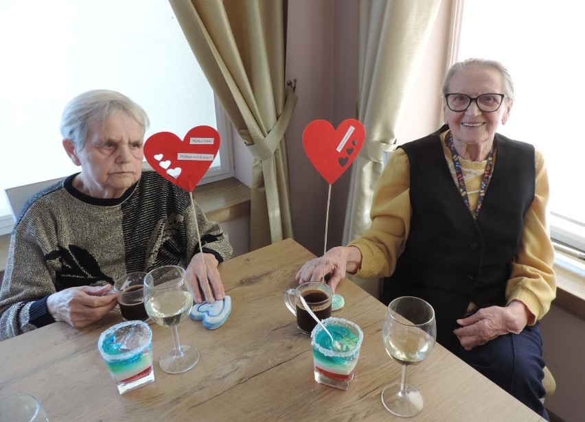 Walentynki 2021 w Domu Seniora w Wieluniu