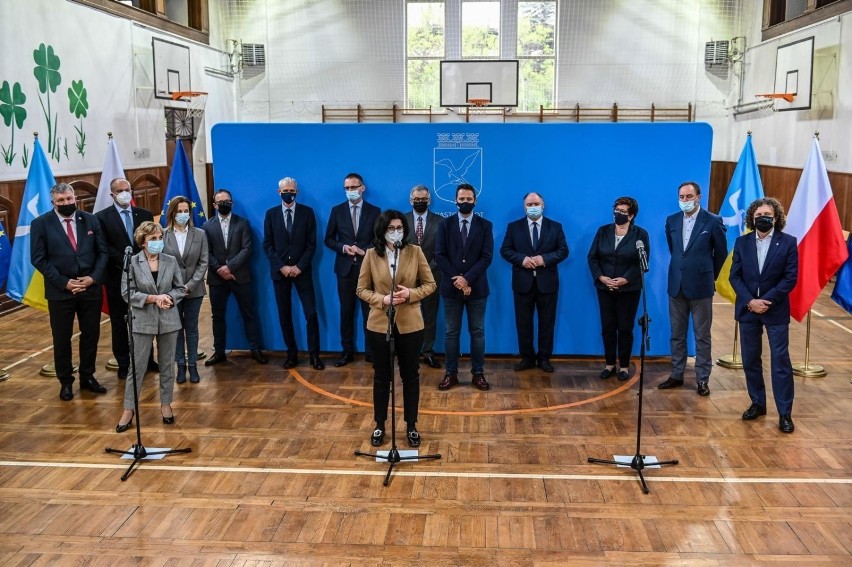 Rafał Trzaskowski na konferencji z pomorskimi samorządowcami...