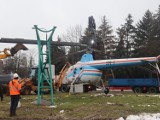 Świdnik od dziś bez słynnego helikoptera!  Zobacz zdjęcia z demontażu pomnika SM-1