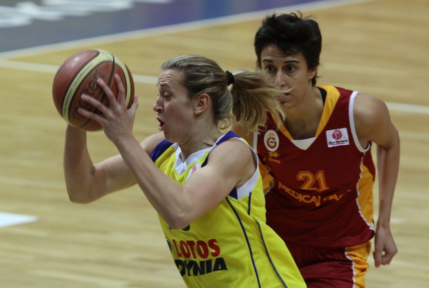 Euroliga koszykarek: Lotos Gdynia - Galatasaray Stambuł 80:94 [ZDJĘCIA]