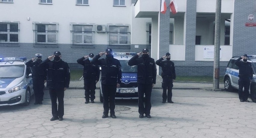 Malbork. Policjanci oddali cześć zamordowanemu koledze z Raciborza 