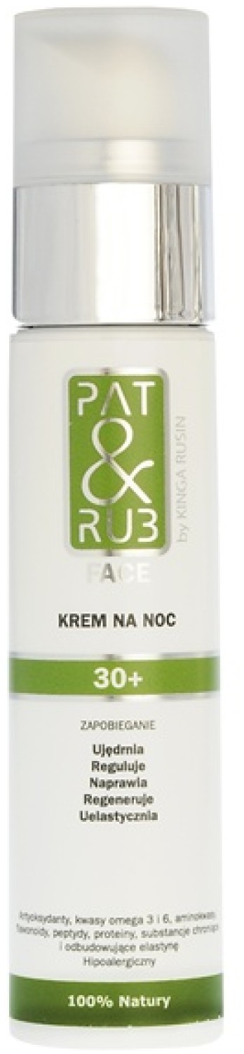 Pat & Rub Krem do twarzy 30+ na noc 50 ml