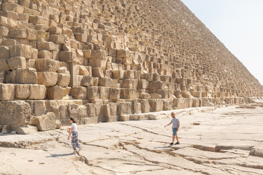 Piramida Cheopsa jest największa w Egipcie i najwyższa na...