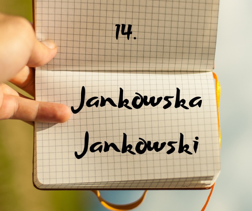 Najpopularniejsze nazwiska mieszkańców gminy Książ Wielkopolski. Sprawdź, czy twoje nazwisko jest w czołówce