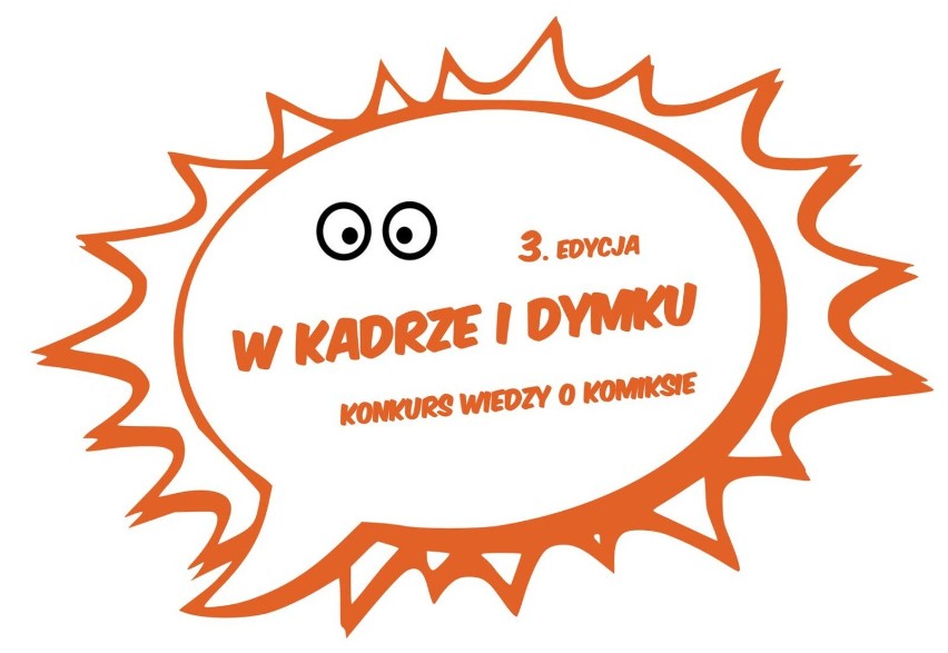 Konkurs wiedzy o komiksie „W kadrze i dymku" dla młodzieży z terenu trzech powiatów: sieradzkiego, łaskiego i zduńskowolskiego. Zaprasza PBP