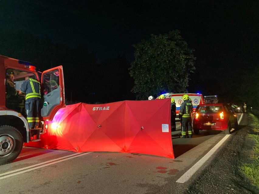 Wypadek na zakopiance. W Białym Dunajcu doszło do potrącenia pieszego 