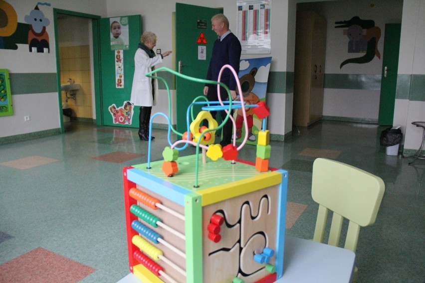 W sycowskiej przychodni powstał kącik zabaw dla dzieci