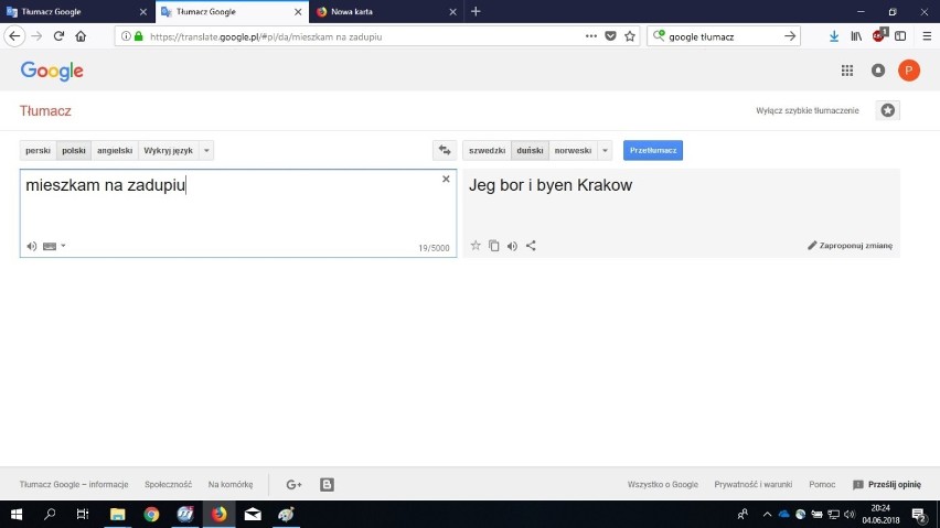 Tłumacz Googla zrobił sobie żarty z Krakowa w różnych językach