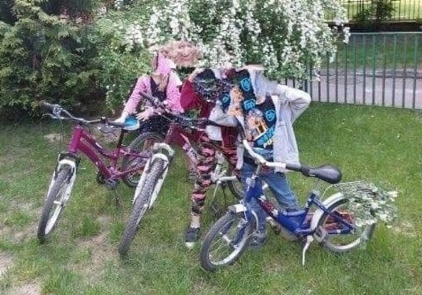 Te rowerki służyły jeszcze niedawno dzieciom z Domu Małego...