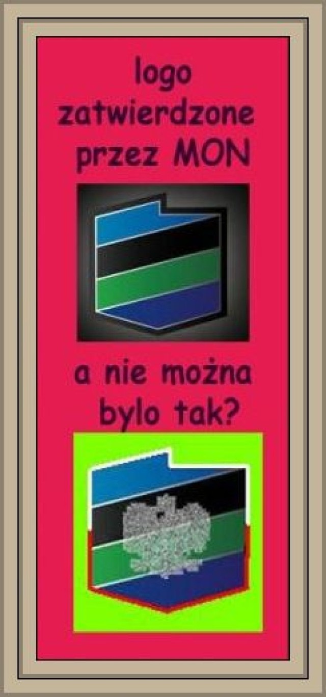 Jak mogłoby wyglądać logo MON, gdyby choć troszkę pomyślec.