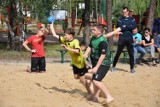 Młodzi zawodnicy Nielby Wągrowiec na podium podczas turnieju piłki ręcznej plażowej!