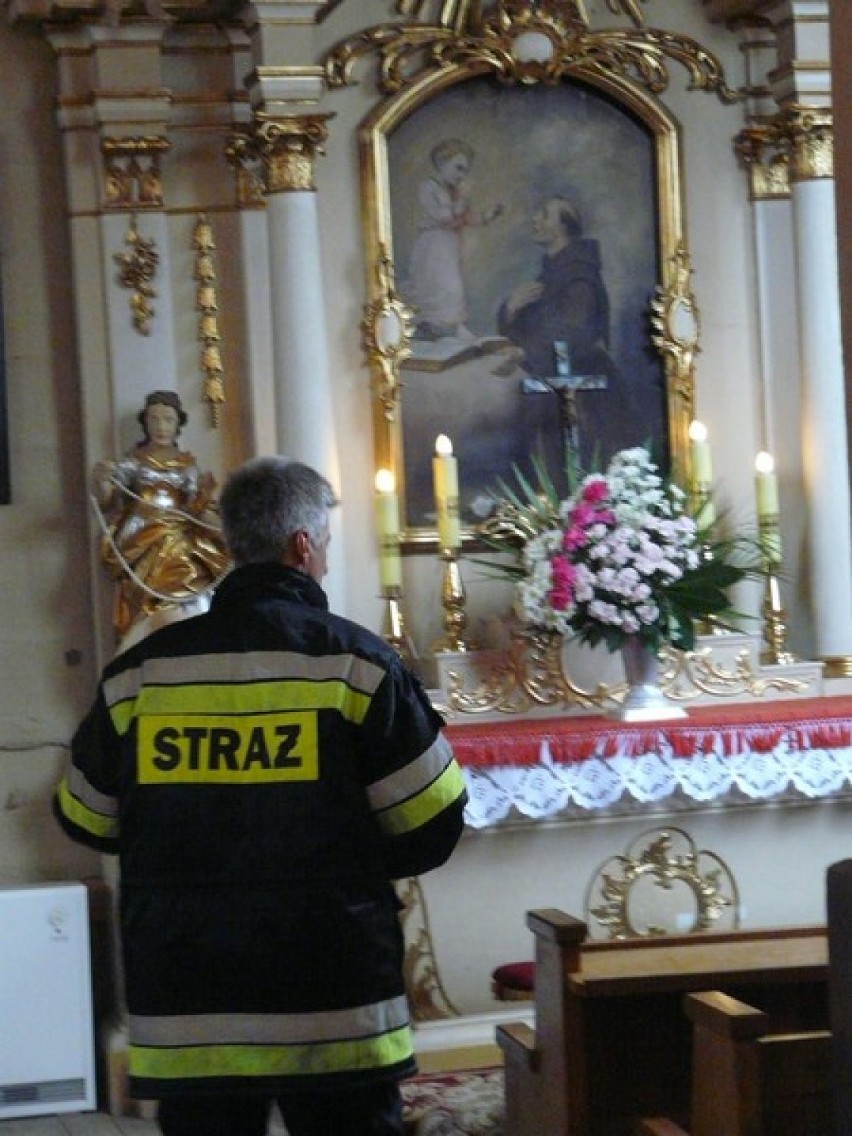 Pożar kościoła w Rossoszycy
