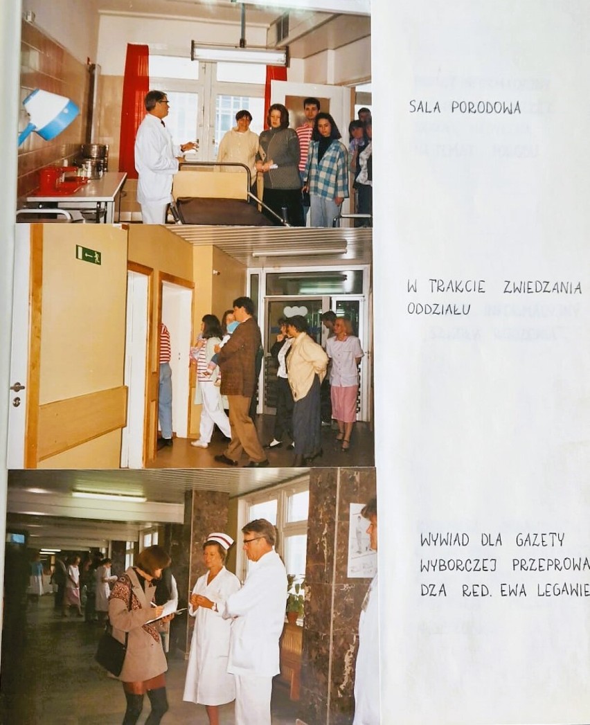 Zdjęcia z archiwum oddziału ginekologiczno-położniczego