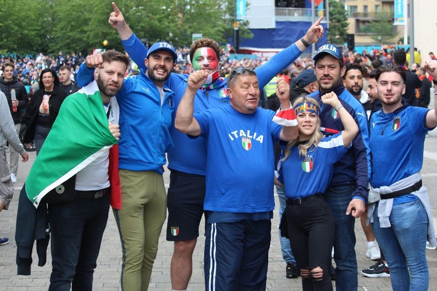 Włoscy kibice świętowali awans ich reprezentacji do finału Euro 2020. Zobacz wideo