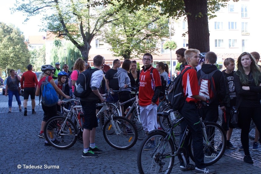 Rowerowy Stargard - 300 uczestników masy krytycznej na 150 zdjęciach Tadeusza Surmy