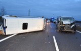 Wypadek na autostradzie A4 niedaleko Przemyśla. Rannych zostało 5 osób [ZDJĘCIA]