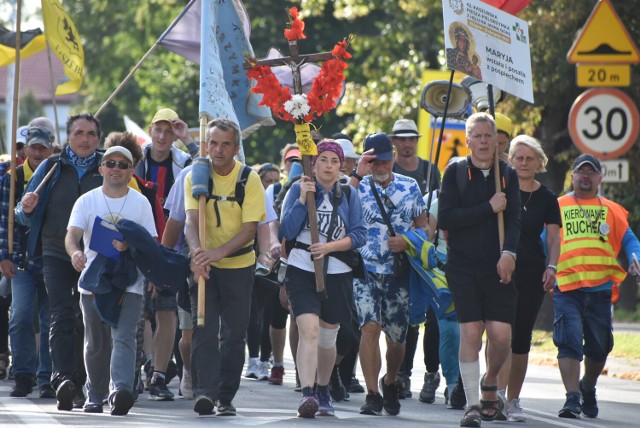 Najdłuższa polska pielgrzymka na Jasną Górę dotarła do Sieradza