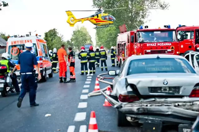 Wypadek w Goślinowie