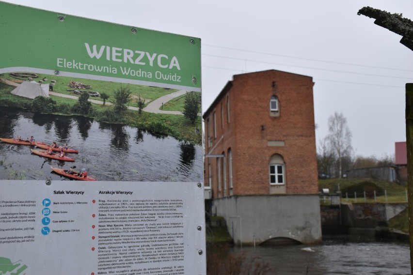 Elektrownia wodna Owidz należała do Wiechertów