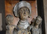 Niezwykła, ponad 500-letnia rzeźba św. Anny z kościoła Franciszkanów w Przemyślu, odzyskuje dawny blask [ZDJĘCIA]