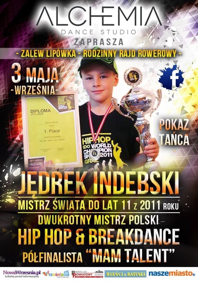Września: 3 maja - występ hip-hopowego mistrza we Wrześni