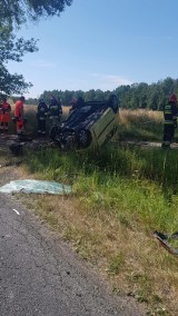 Tragiczny wypadek pod Boronowem. Na DW 905 zderzyły się samochody osobowy i ciężarowy. Jedna osoba zginęła na miejscu