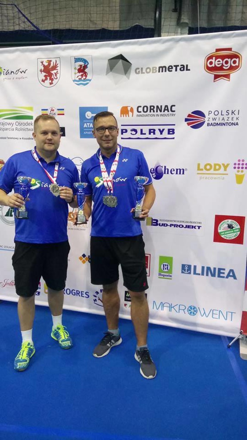 Sulęcin ma wicemistrzów Polski w Badmintonie. 