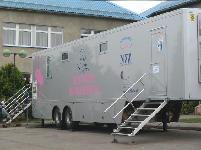 Mammograf na rynku w Żorach będzie od 1 do 6 grudnia.