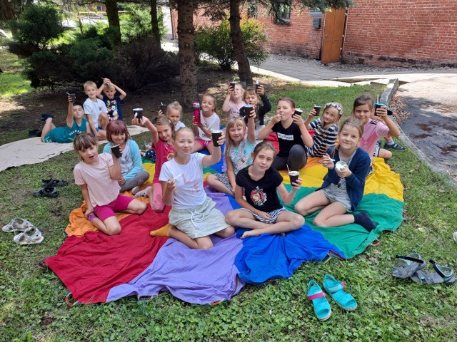 Dom Kultury w Golubiu-Dobrzyniu w sierpniu zorganizował tygodniowy cykl zajęć  dla dzieci i młodzieży. Atrakcji nie brakowało
