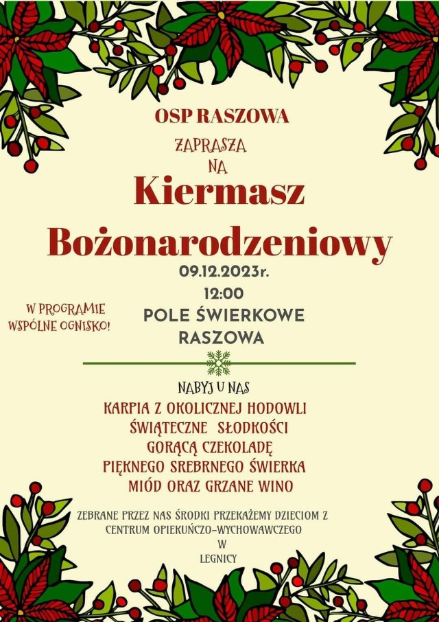 Kiermasz bożonarodzeniowy