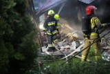 Tragiczny pożar domu przy ul. Parkowej w Grudziądzu. Zginął mężczyzna [zdjęcia]