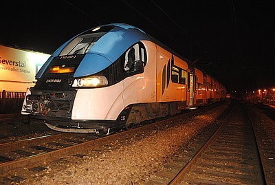 Wypadek na torach kolejowych między Sosnowcem a Będzinem