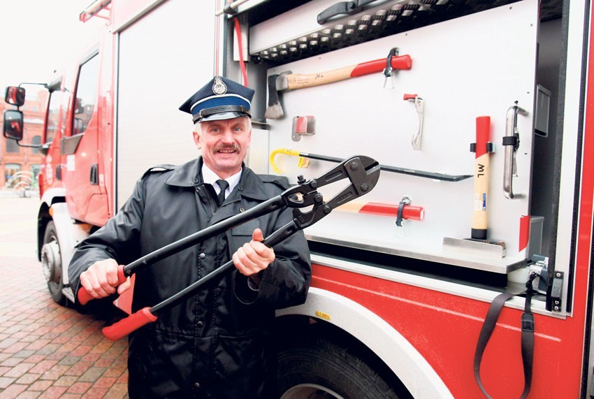 Wozy strażackie z całego województwa zjechały do Manufaktury