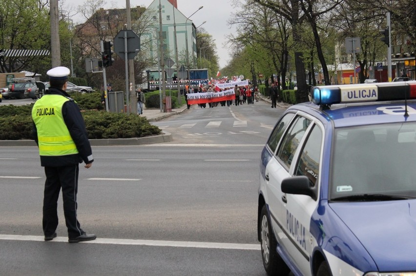 Marsz w obronie TV Trwam w Głogowie (Foto, Video)