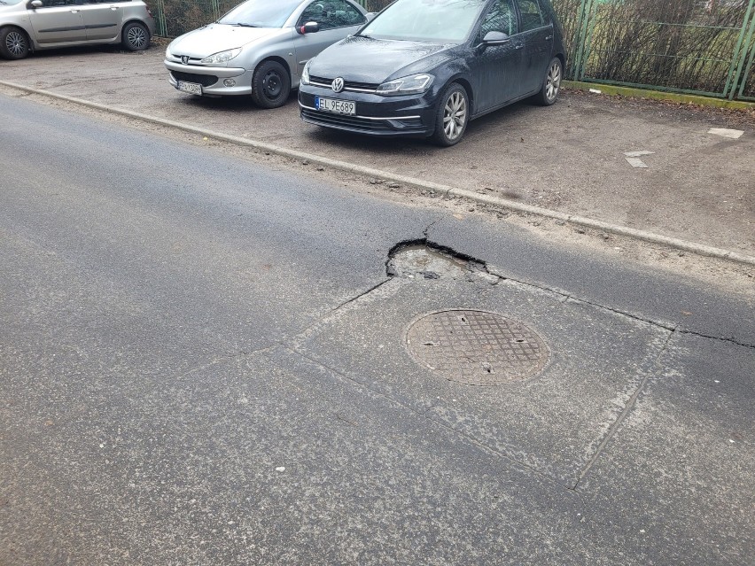 Dziury w pabianickich ulicach. W jakim stanie są drogi? Jak efektywne jest łatanie? ZDJĘCIA